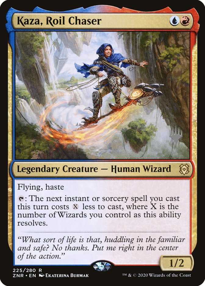 Kaza, Roil Chaser (Promo Pack) [Zendikar Rising Promos] | Spectrum Games