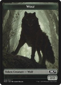 Zombie // Wolf Double-Sided Token [Game Night 2019 Tokens] | Spectrum Games