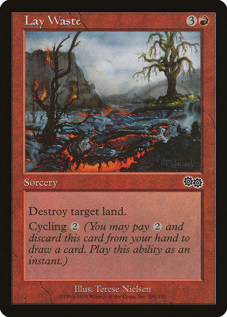 Lay Waste [Urza's Saga] | Spectrum Games