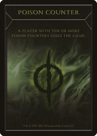 Poison Counter Token [New Phyrexia Tokens] | Spectrum Games