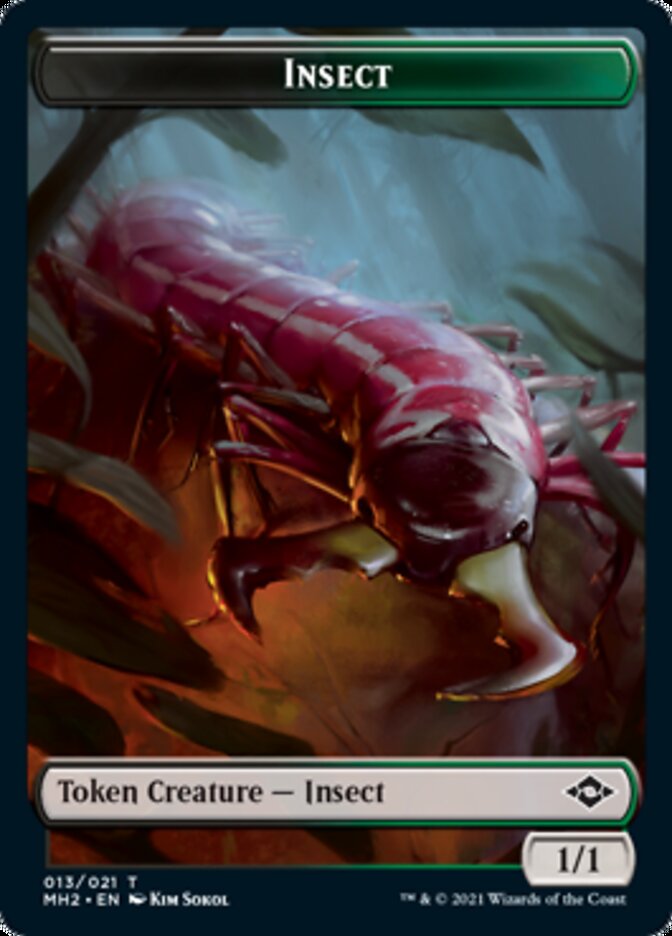 Insect Token // Treasure Token (#21) [Modern Horizons 2 Tokens] | Spectrum Games