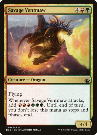 Savage Ventmaw [Battlebond] | Spectrum Games