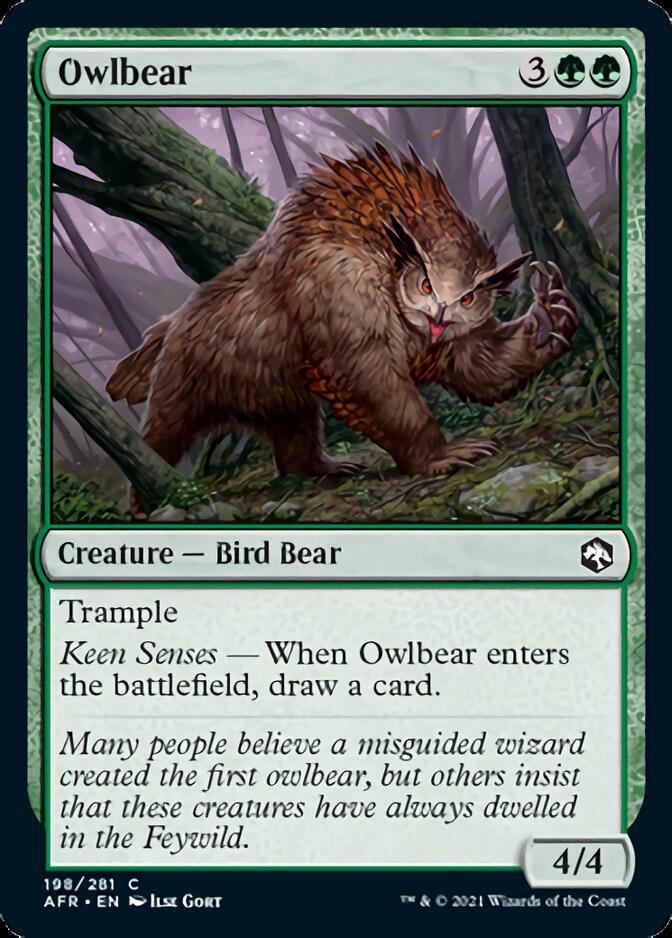 Owlbear [Dungeons & Dragons: Adventures in the Forgotten Realms] | Spectrum Games