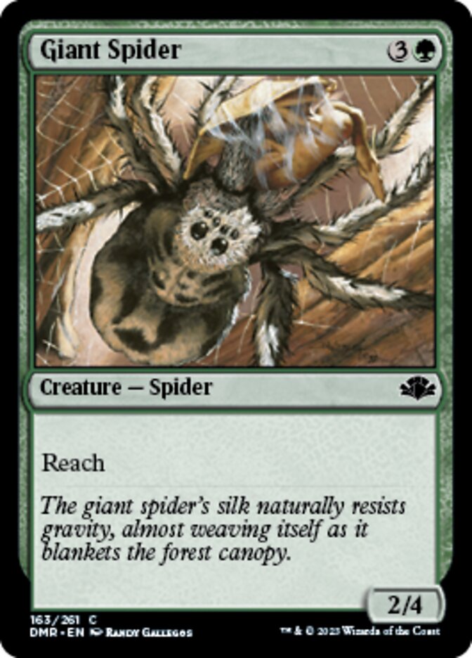 Giant Spider [Dominaria Remastered] | Spectrum Games