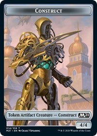 Construct // Goblin Wizard Double-sided Token [Core Set 2021 Tokens] | Spectrum Games