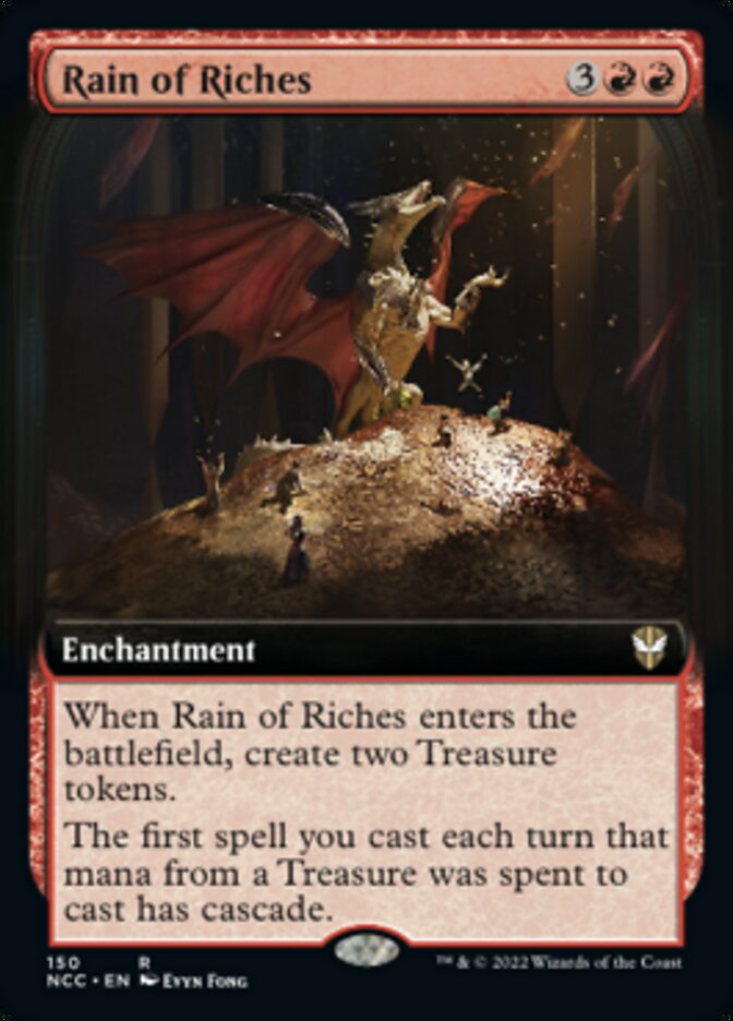 Rain of Riches (Extended Art) [Streets of New Capenna Commander] | Spectrum Games