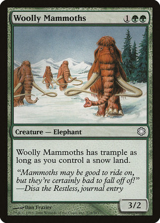 Woolly Mammoths [Coldsnap Theme Decks] | Spectrum Games