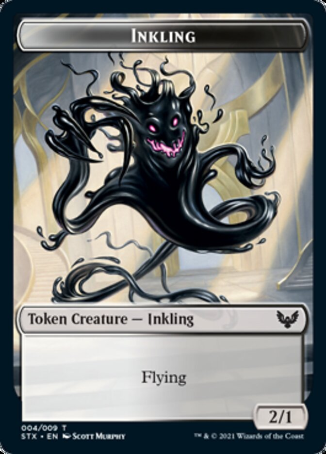 Inkling // Pest Token [Strixhaven: School of Mages Tokens] | Spectrum Games