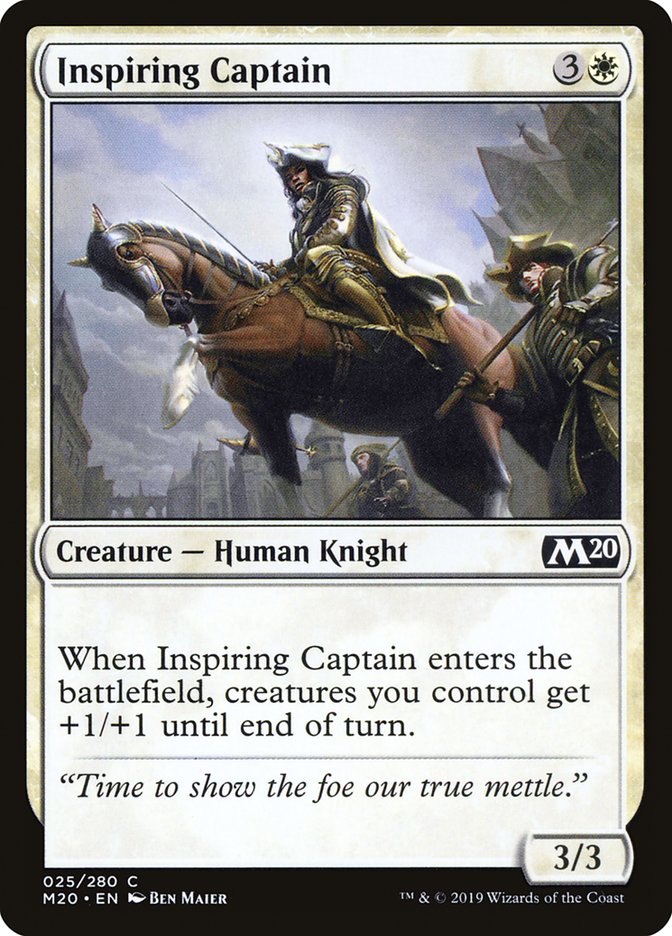 Inspiring Captain [Core Set 2020] | Spectrum Games