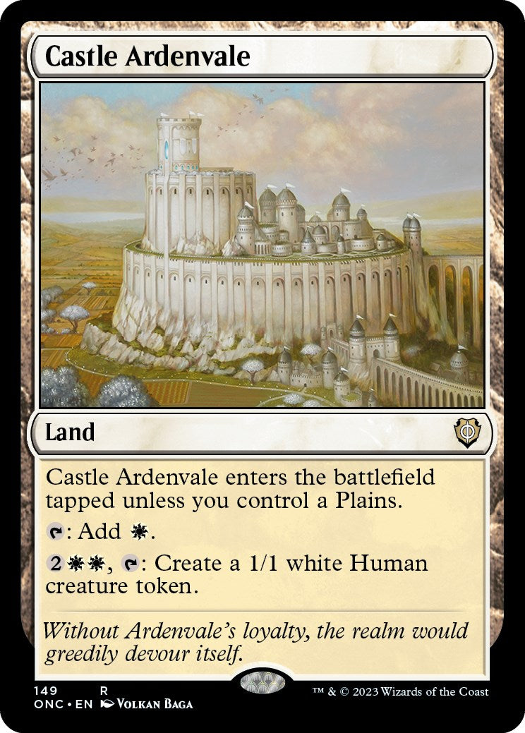 Castle Ardenvale [Phyrexia: All Will Be One Commander] | Spectrum Games