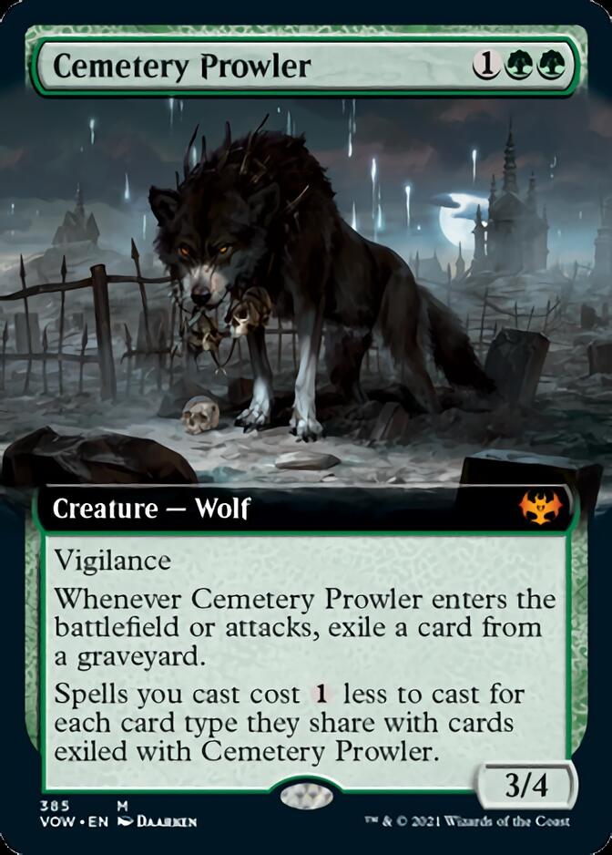 Cemetery Prowler (Extended) [Innistrad: Crimson Vow] | Spectrum Games