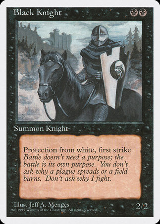 Black Knight [Fourth Edition] | Spectrum Games