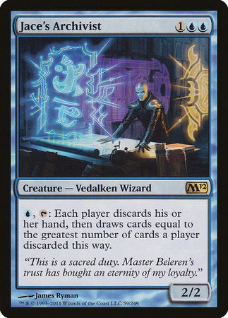 Jace's Archivist [Magic 2012] | Spectrum Games