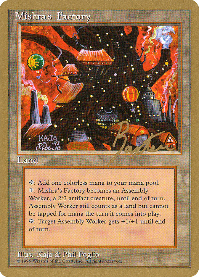 Mishra's Factory (George Baxter) [Pro Tour Collector Set] | Spectrum Games