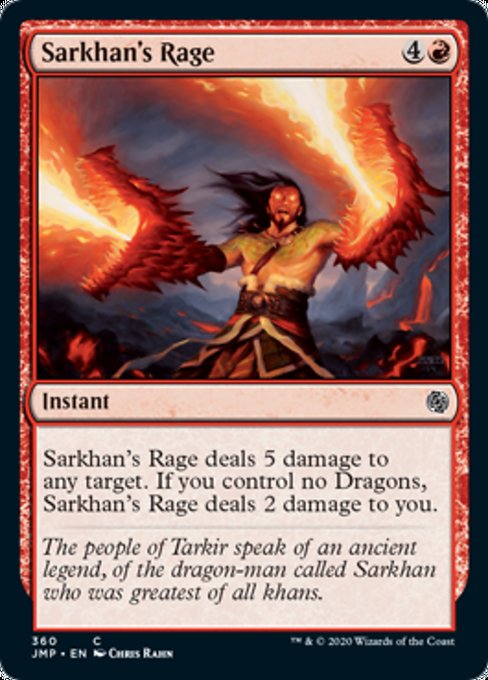 Sarkhan's Rage [Jumpstart] | Spectrum Games