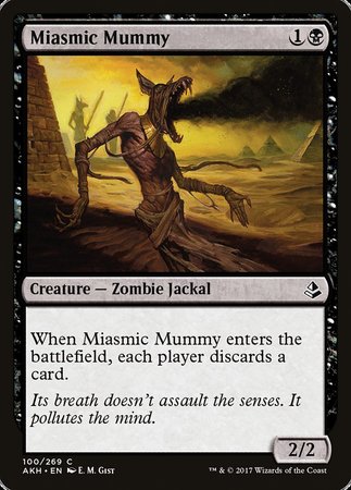 Miasmic Mummy [Amonkhet] | Spectrum Games