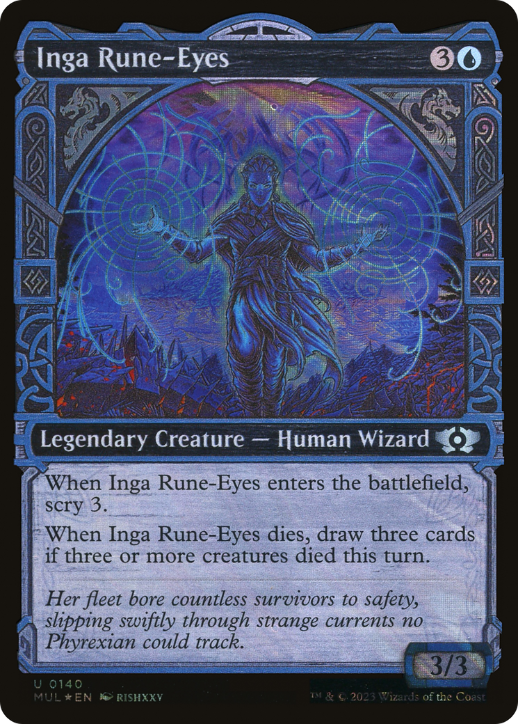 Inga Rune-Eyes (Halo Foil) [Multiverse Legends] | Spectrum Games