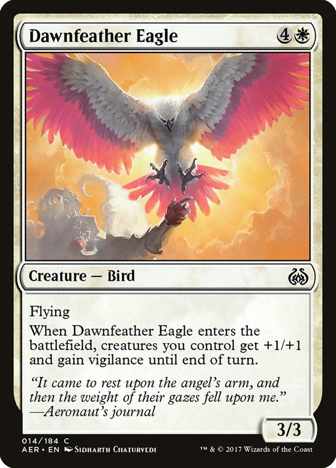 Dawnfeather Eagle [Aether Revolt] | Spectrum Games