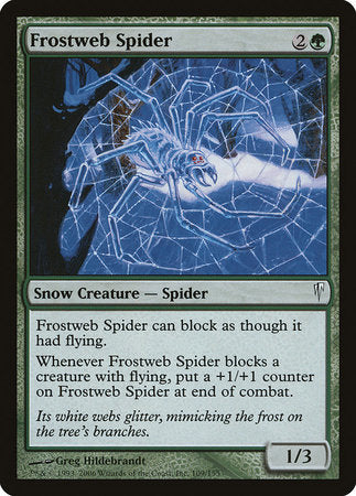 Frostweb Spider [Coldsnap] | Spectrum Games