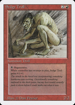 Sedge Troll [Revised Edition] | Spectrum Games