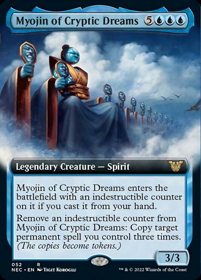 Myojin of Cryptic Dreams (Extended) [Kamigawa: Neon Dynasty Commander] | Spectrum Games