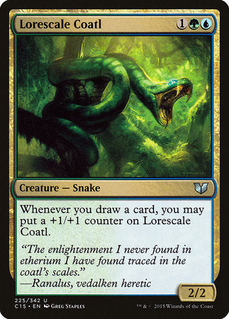 Lorescale Coatl [Commander 2015] | Spectrum Games