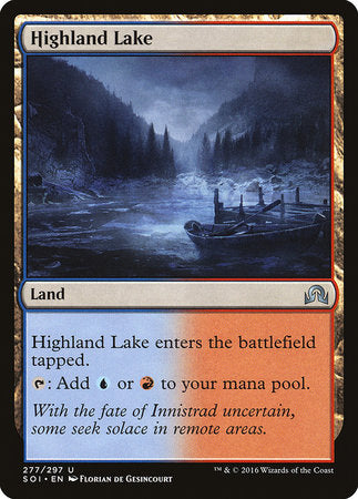 Highland Lake [Shadows over Innistrad] | Spectrum Games