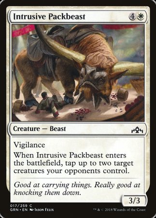 Intrusive Packbeast [Guilds of Ravnica] | Spectrum Games