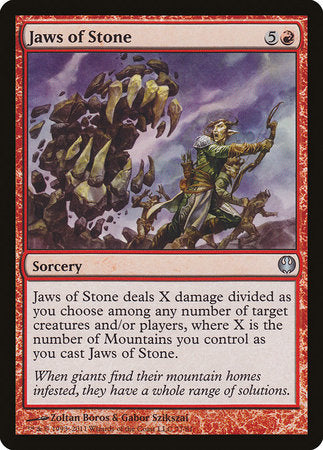 Jaws of Stone [Duel Decks: Knights vs. Dragons] | Spectrum Games