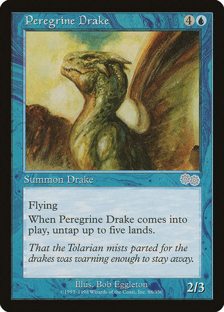 Peregrine Drake [Urza's Saga] | Spectrum Games