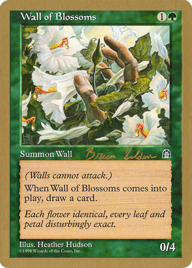 Wall of Blossoms (Brian Selden) [World Championship Decks 1998] | Spectrum Games