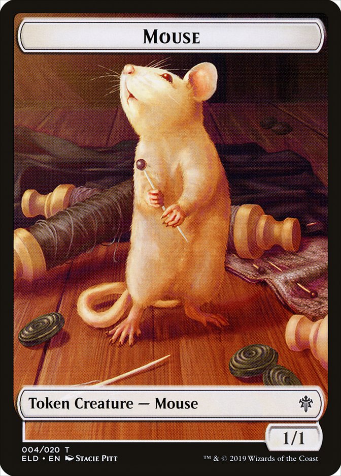 Mouse [Throne of Eldraine Tokens] | Spectrum Games