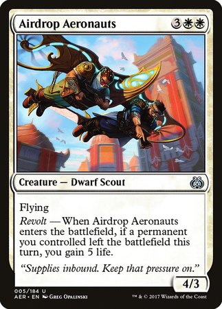 Airdrop Aeronauts [Aether Revolt] | Spectrum Games