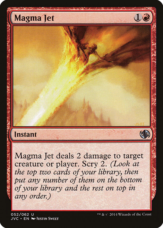 Magma Jet [Duel Decks Anthology] | Spectrum Games