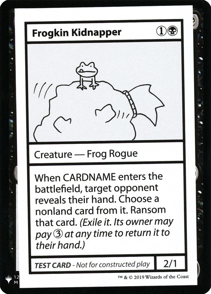 Frogkin Kidnapper [Mystery Booster Playtest Cards] | Spectrum Games