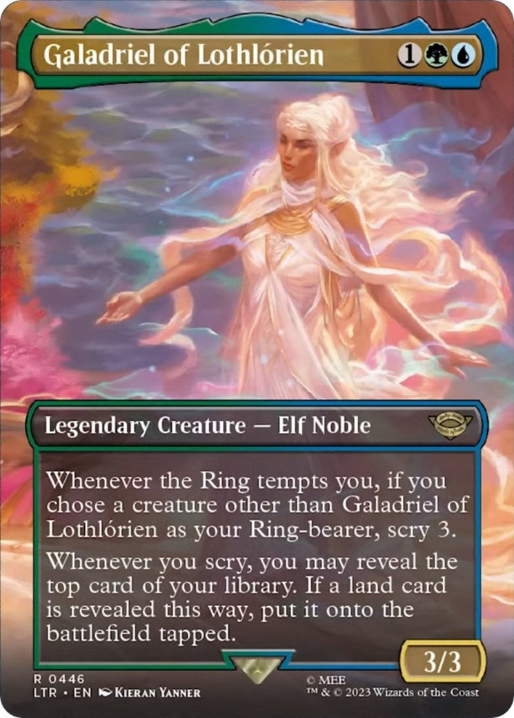 Galadriel of Lothlorien (Borderless Alternate Art) [The Lord of the Rings: Tales of Middle-Earth] | Spectrum Games