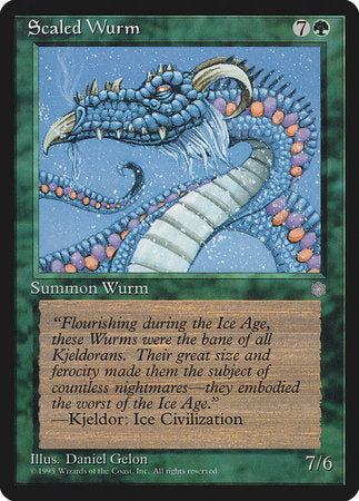 Scaled Wurm [Ice Age] | Spectrum Games