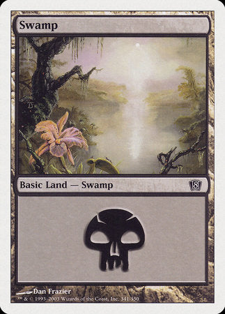 Swamp (341) [Eighth Edition] | Spectrum Games