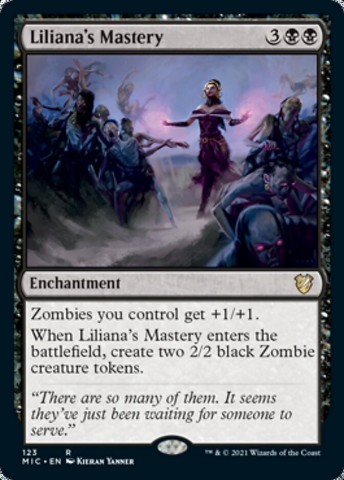 Liliana's Mastery [Innistrad: Midnight Hunt Commander] | Spectrum Games