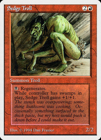 Sedge Troll [Summer Magic / Edgar] | Spectrum Games