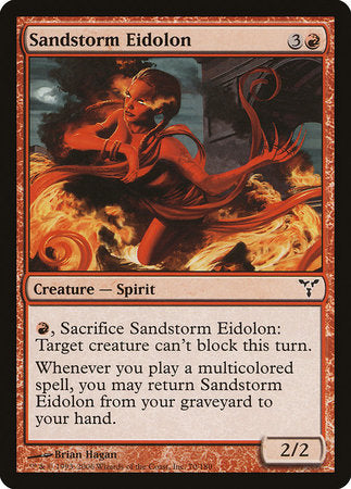 Sandstorm Eidolon [Dissension] | Spectrum Games