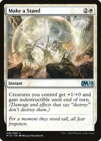 Make a Stand [Core Set 2019] | Spectrum Games