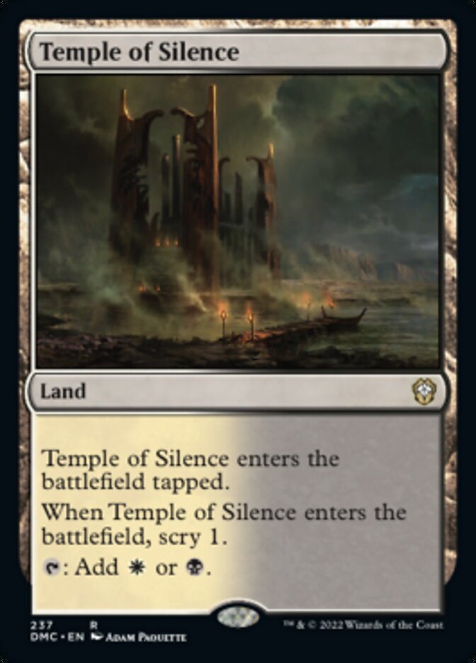 Temple of Silence [Dominaria United Commander] | Spectrum Games