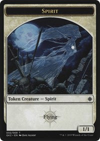 Spirit (002) // Spirit (010) Token [Ravnica Allegiance: Guild Kits] | Spectrum Games