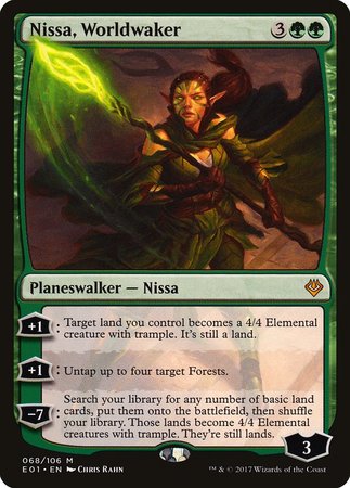 Nissa, Worldwaker [Archenemy: Nicol Bolas] | Spectrum Games