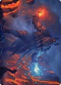 Aegar, the Freezing Flame Art Card [Kaldheim: Art Series] | Spectrum Games
