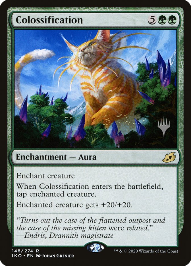 Colossification (Promo Pack) [Ikoria: Lair of Behemoths Promos] | Spectrum Games