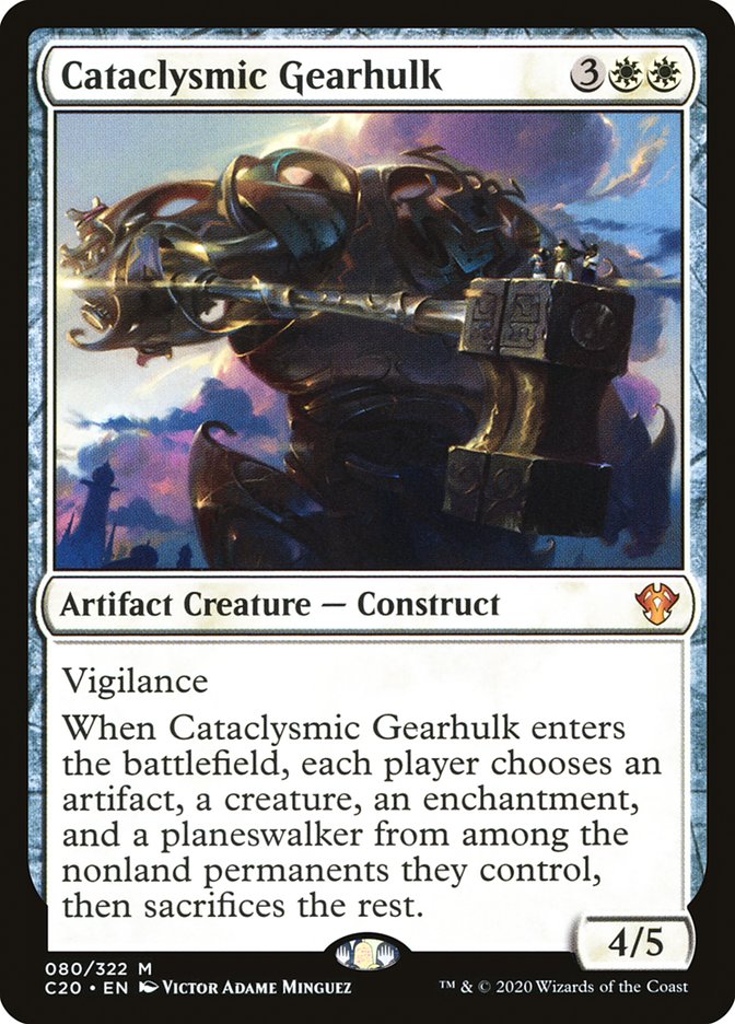 Cataclysmic Gearhulk [Commander 2020] | Spectrum Games