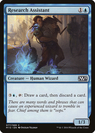 Research Assistant [Magic 2015] | Spectrum Games