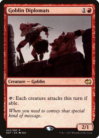 Goblin Diplomats [Duel Decks: Merfolk vs. Goblins] | Spectrum Games